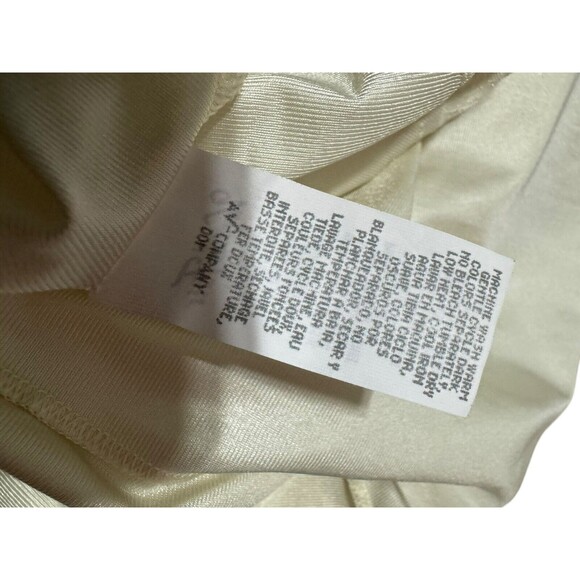 Vanity Fair Full Slip Vintage White Nylon Lace 10-752 Adjustable Straps Size 36 - Picture 8 of 11